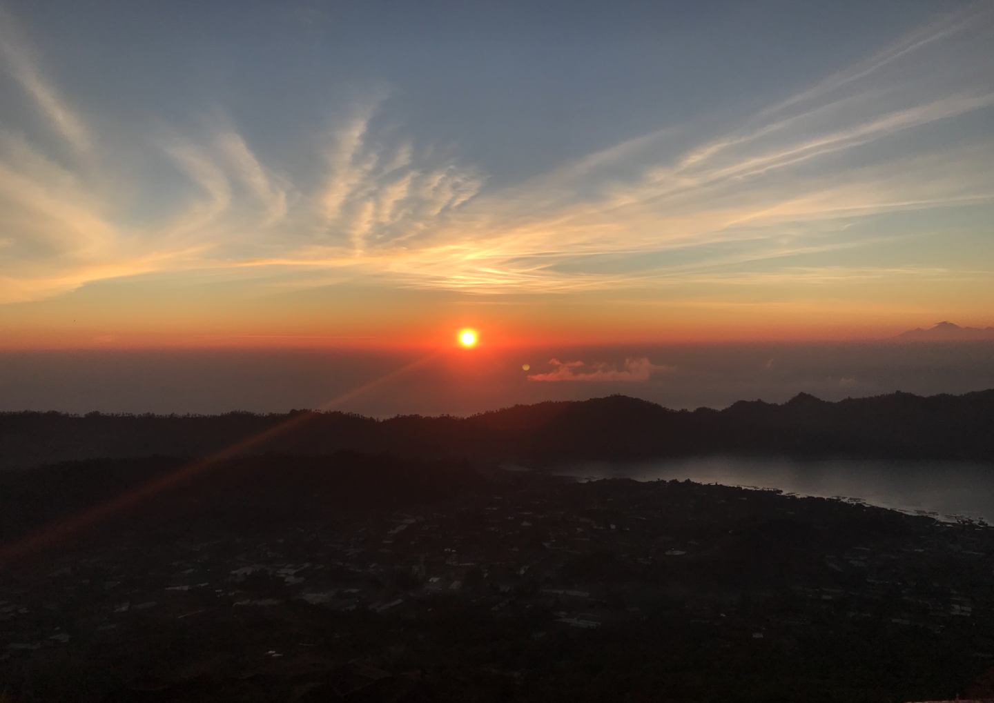 Sunrise on Mt Batur